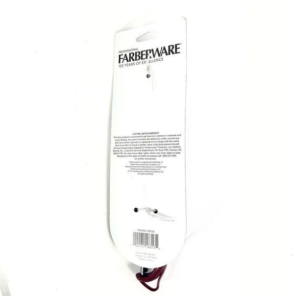 New Farberware Euro Peeler, Red - Picture 2 of 3